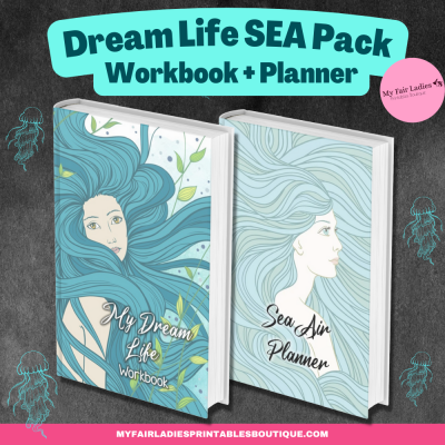 My Dream Life Sea Workbook + Planner Pack