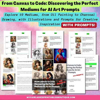 From Canvas to Code: Discovering the Perfect Mediums for AI Art Prompts