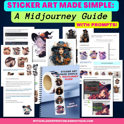 Sticker Art Made Simple: A Midjourney Guide