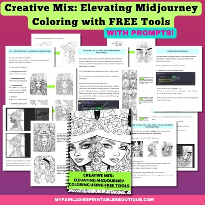 Creative Mix: Elevating Midjourney Coloring with Free Tools