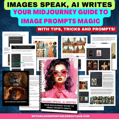 Images Speak, AI Writes: Your Midjourney Guide to Image Prompts Magic